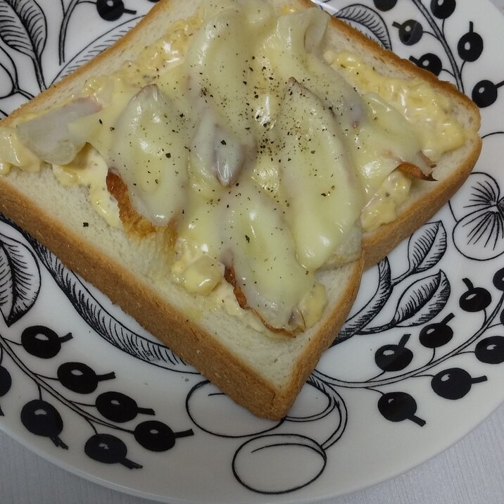 タルタルソースdeちくわチーズトースト☆